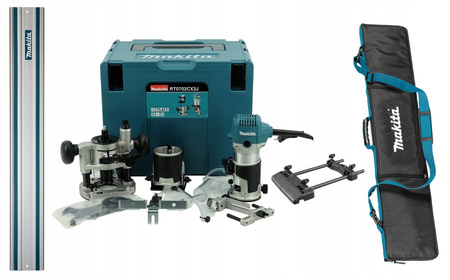Makita Frezarka 230V 710W Szyna 1000 Torba Adapter 194579 RT0702CX2J