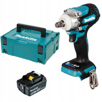 Makita Aku Klucz Udarowy 18V MAKPAC 1x5Ah DTW300ZJ