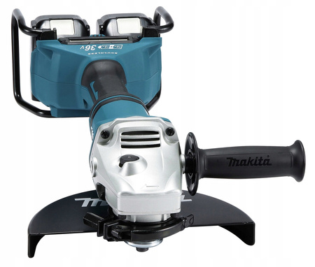 Makita Aku Szlifierka Kątowa LXT 36V 230mm 4x5Ah BL1850 DC18RD DGA900Z