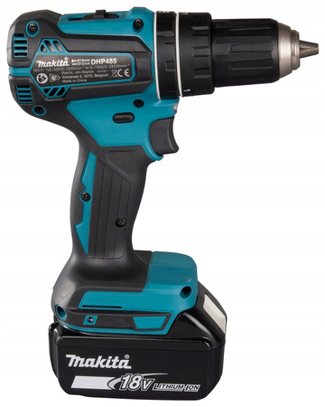 Makita Aku Wiertarko Wkrętarka Udar LXT 18V 1x3Ah BL1830 DC18RC DHP485Z