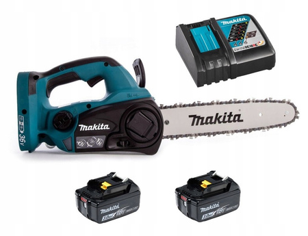 Makita Aku Piła Pilarka Łańcuchowa LXT 36V 30cm 2x3Ah BL1830 DC18RC DUC302Z