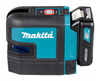 Makita Akumulatorowy Laser Krzyżowy Czerwony 12V CXT 25 m SK105DZ