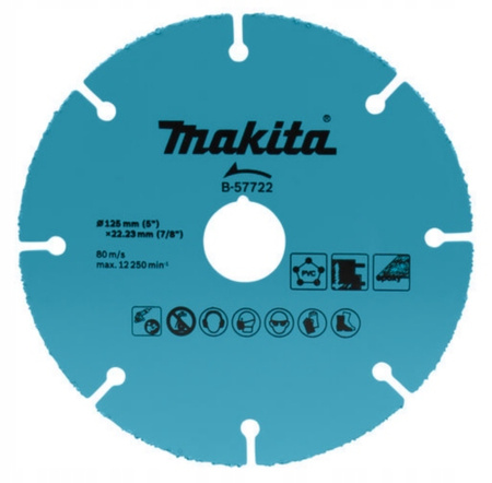 Tarcza uniwersalna Makita B57722 125x22,2mm