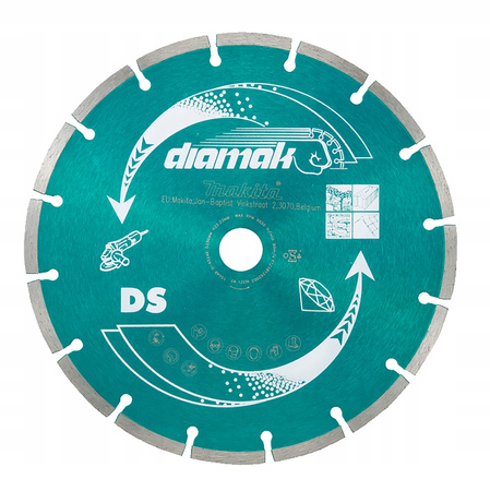 Makita Tarcza Diamentowa Diamak Segmentowa Beton Cegła 125mm 22,2mm D-61139
