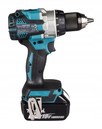 Makita Akumulatorowa Wiertarko Wkrętarka LXT 18V 73Nm 1800 Obr DDF489Z