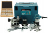 Makita Frezarka 230V 710W 6 / 8 mm Frezy 6 mm Makita D-57065 RT0702CX2J