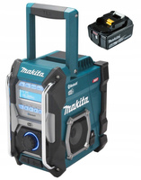 Makita Radio Budowlane Bluetooth FM DAB+ 18V 1x5Ah BL1850 MR004G