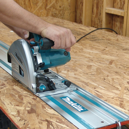 MAKITA PILARKA ZAGŁĘBIARK SP6000J SZYNA 1M ZACISKI