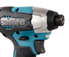 Makita Aku Wkrętarka Zakrętarka 18V LXT 1/4 140Nm 1x6Ah BL1860 DTD157ZJ