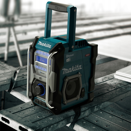Makita Radio Budowlane Bluetooth FM DAB+ 40V 1x5Ah BL4050 MR004G