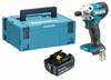 Makita Wkrętarka Zakrętarka Klucz Udarowy 1/4" 155NM 1x5Ah BL1850 DTD156ZJ