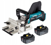 Makita Frezarka Lamelownica Do Rowków LXT 18V 100 mm 2x3Ah BL1830 DPJ180Z