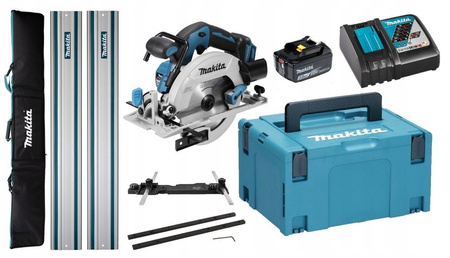 Makita Piła 1x3Ah BL1830 DC18RC Adapter łącznik Torba Szyna 2x1,5M DHS680ZJ