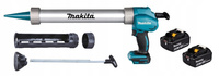 Makita Aku Wyciskacz do Silikonu Kleju LXT 18V 2x6Ah BL1860 DCG180ZX