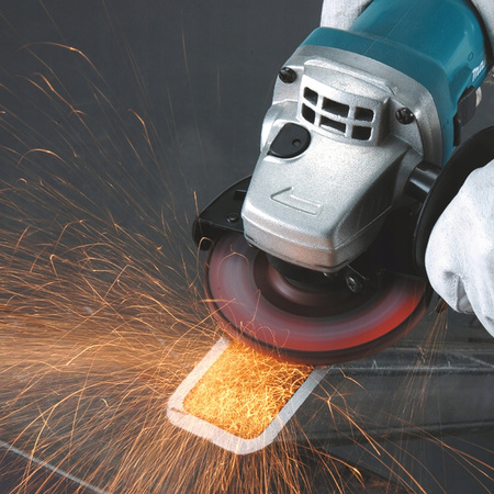Makita Szlifierka Kątowa 230V 840W 125mm 5x Tarcza Tnąca D-18770 9558HNRG