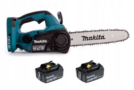 Makita Aku Piła Pilarka Łańcuchowa LXT 36V 30cm 2x3Ah BL1830 DUC302Z