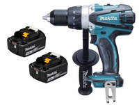 Makita Aku Wiertarko Wkrętarka LXT 18V 91Nm 2x5Ah BL1850 DDF458Z