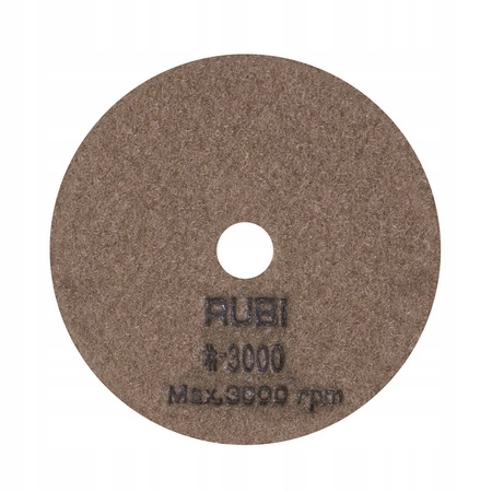 Rubi Pad Papier Tarcza Polerska Do Szlifowania P3000 FI100MM 62976
