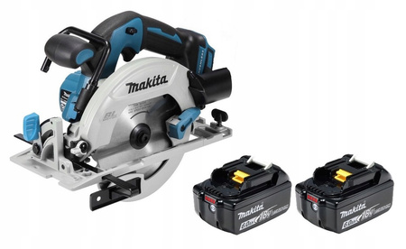 Makita Aku Ręczna Piła Pilarka Tarczowa LXT 18V 165mm 2x6Ah BL1860 DHS680Z