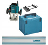 Makita Frezarka Górnowrzecionowa 1650W Adapter Szyna 1,5M Walizka RP1803FX