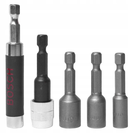 Bosch 2607017164 Zestaw Bitów nasadek mieszany 43-ELEM.+uchwyty magnetyczne