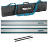 Makita Zestaw 2x Szyna Prowadząca 199141 1,5M Torba E-05664 Łącznik 198885