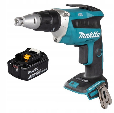 Makita Aku Wkrętarka Regips Do Płyt Karton Gips LXT18V 1x3Ah BL1830 DFS452Z