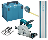 Makita Piła Zagłębiarka 1300W Szyna 1,5M Ściski SP6000 Miara 3,5M B-57130