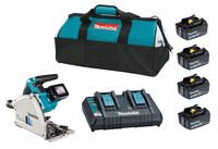 Makita Aku Pilarka Zagłębiarka LXT 36V 4x3Ah BL1830 DC18RD Torba DSP600Z