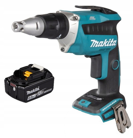 Makita Aku Wkrętarka Regips Do Płyt Karton Gips LXT18V 1x6Ah BL1860 DFS452Z