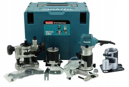 Makita Frezarka Wycinarka 230V 710W 6 / 8 mm Przystawka 195562 RT0702CX2J