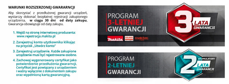 Nożyce do żywopłotu i trawy Makita DUM111ZX 18V