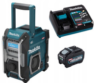 Makita Radio Budowlane FM DAB+ XGT 40V 1x5Ah BL4050 DC40RA MR003G