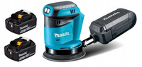 Makita Aku Szlifierka Mimośrodowa LXT 18V 125 mm 2x5Ah BL1850 DBO180Z