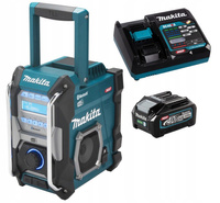 Makita Radio Budowlane Bluetooth FM DAB+ 40V 1x4Ah BL4040 DC40RA MR004G