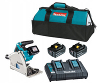 Makita Aku Pilarka Zagłębiarka LXT 36V 2x5Ah BL1850 DC18RD Torba DSP600Z