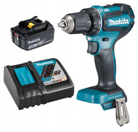 Makita Aku Wiertarko Wkrętarka 18V 50Nm LXT 18V 1x3Ah BL1830 DC18RC DDF485Z