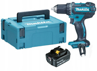 Makita Wiertarko Wkrętarka LXT 18V 62Nm 1x5Ah BL1850 MAKPAC DDF482ZJ