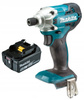 Makita Wkrętarka Zakrętarka Klucz Udarowy 1/4" 155NM 1x5Ah BL1850 DTD156Z