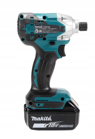 Makita Wkrętarka Zakrętarka Klucz Udarowy 1x2Ah BL1820 DC18RC DTD156ZJ