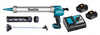 Makita Aku Wyciskacz do Silikonu Kleju LXT 18V 2x6Ah BL1860 DC18RC DCG180ZX