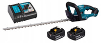 Makita Aku Nożyce Do Żywopłotu LXT 18V 60 cm 2x5Ah BL1850 DC18RC DUH607Z