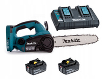 Makita Aku Piła Pilarka Łańcuchowa LXT 36V 30cm 2x3Ah BL1830 DC18RD DUC302Z