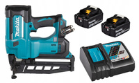 Makita Aku Gwoździarka LXT 18V 25-64 mm 2x3Ah BL1830 DC18RC DBN600Z