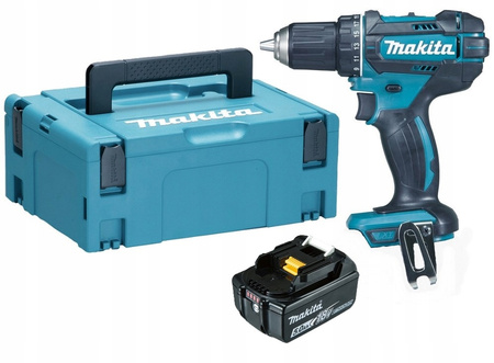 Makita Wiertarko Wkrętarka LXT 18V 62Nm 1x5Ah BL1850 MAKPAC DDF482ZJ