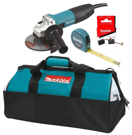 Makita Szlifierka Kątowa Torba Szczotki CB-459 GA5030R Miara 3,5M B-57130