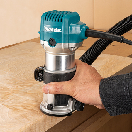 Makita Frezarka 230V 710W 6 / 8 mm Frezy 6 mm Makita D-57065 RT0702CX2J