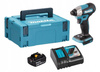 Makita Aku Wkrętarka Zakrętarka 18V LXT 140Nm 1x6Ah BL1860 DC18RC DTD157ZJ
