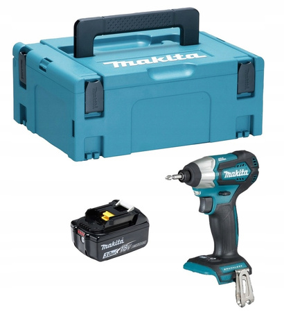 Makita Aku Wkrętarka Zakrętarka Udarowa 1x3Ah BL1830 MAKPAC DTD155ZJ