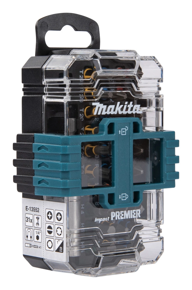Makita Zestaw Bitów Końcówki PZ PH Torx Imbus Magnetyczna 31